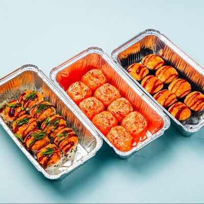 Сет Запеченный трио в Yaposhkin Rolls по цене 2100 ₽