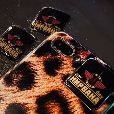 3Д стикер на телефон в НИРВАНА Арт бар по цене 100 ₽