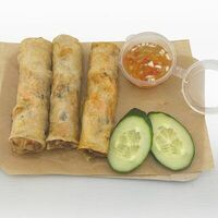 Азиатские роллы с курицей в Toshaa