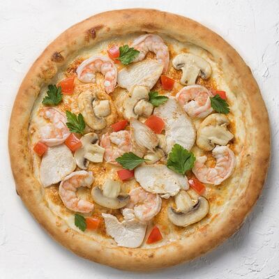 Пицца Том Ям 33 в Суши Fantasy по цене 1269 ₽