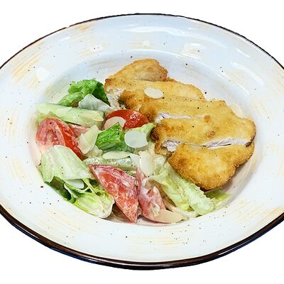 Салат со шницелем в Мерано по цене 395 ₽