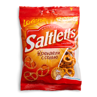 Мини-крендели Lorenz Saltletts с солью в Кухня на районе по цене 65 ₽