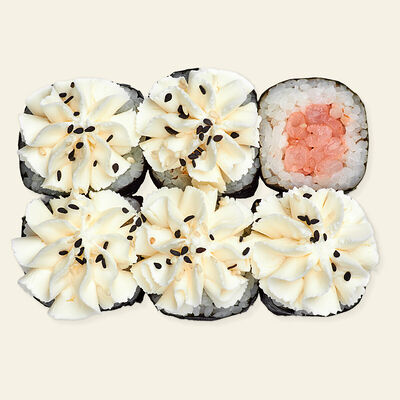 Классический сливочный ролл с креветкой в Томята Тосуши по цене 468 ₽