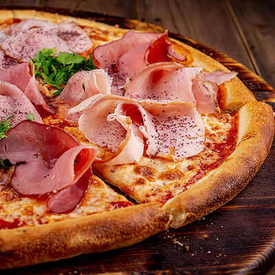 Мясная в Пицца Хаб по цене 803 ₽