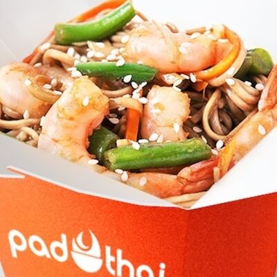 Креветки в устричном соусе с лапшой соба в Pad Thai по цене 17 р.