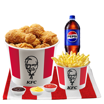 12 Стрипсов и 6 Ножек Комбо в KFC Globus по цене 10600 ₸