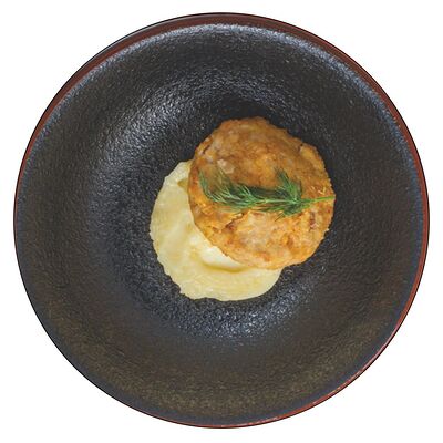 Детское картофельное пюре с куриной котлетой в Jager restopub по цене 470 ₽