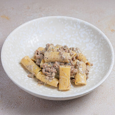 Ригатони с телятиной в Bocconcino по цене 1020 ₽