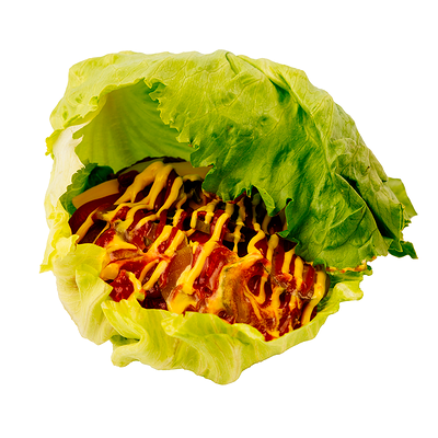 Бургер в листьях говядина-курица в Мясной гурман по цене 480 ₽