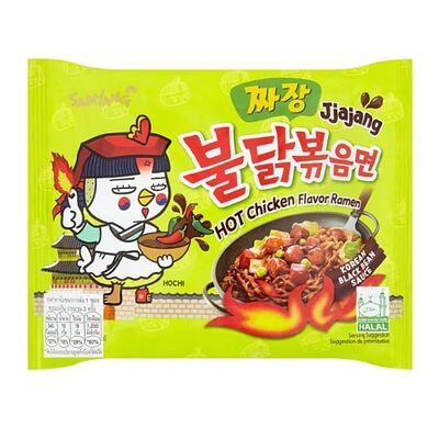Samyang лапша рамэн со вкусом острой курицы бульдак в соусе чаджан в Sweet Lavka по цене 620 ₽