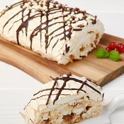 Рулет меренговый Карамель вес в Бахетле по цене 794 ₽