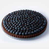 Шокотарт голубика в Udcкафе Upside Down Cake