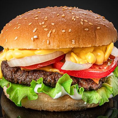 Гамбургер Фридом большой в Монако пицца по цене 450 ₽