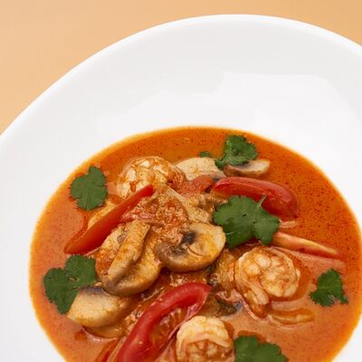 Суп Том Ям с морепродуктами в Cheddar Pizza по цене 643