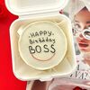 Бенто-торт Happy Birthday, Boss в Caramel magic моти и бенто по цене 2190