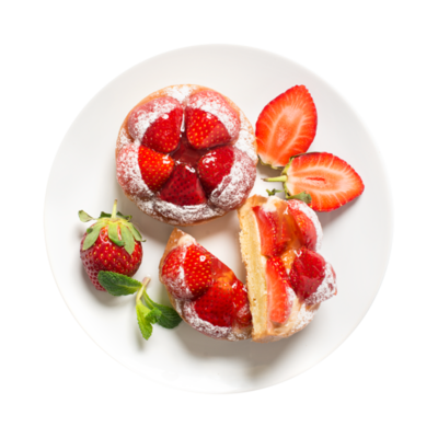 Тарталетка Клубника от шеф-кондитера Ав в Азбука Вкуса Экспресс Меню по цене 390 ₽