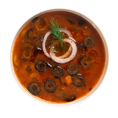 Солянка мясная в Азбука Вкуса Экспресс Меню по цене 298 ₽