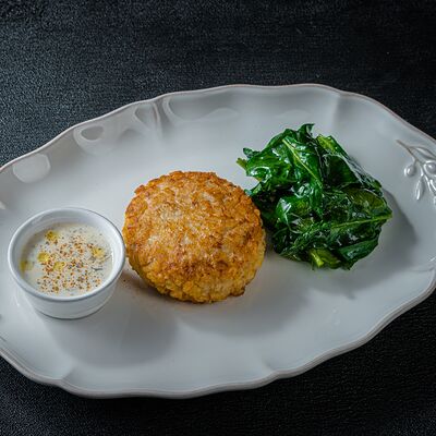 Котолетта из рубленного цыпленка в Florentini City Café по цене 850 ₽