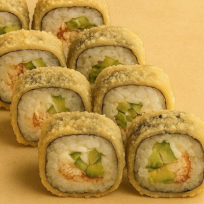 Горячий ролл Унаги темпура в Hakuna Matata по цене 429 ₽