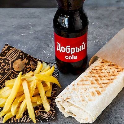 Комбо с шаурмой классической в Бутер Бро по цене 719 ₽