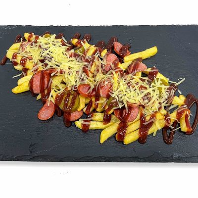 Фри-бокс колбаски-BBQ в Мегаполис по цене 380 ₽