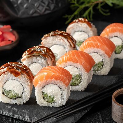 Сет Сливочный дуэт в СушиСтор по цене 499