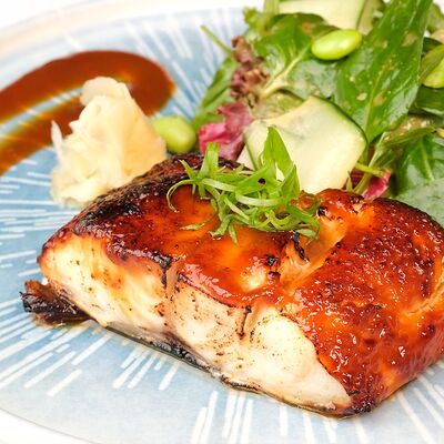 Черная треска в мисо соусе в Osteria Amici по цене 1290 ₽