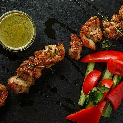 Шашлык из цыпленка в Перчини на огне по цене 575