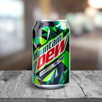 Mountain Dew 0,33л в ВО ВСЕ РЁБРА по цене 110