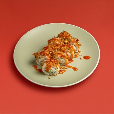 Ролл Лосось Криспи в SushiMe по цене 599 ₽