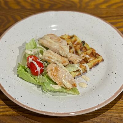 Венский драник с курицейв Хосперкафе бульвар по цене 350 ₽