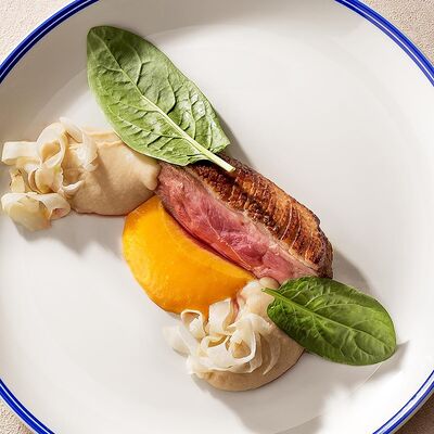 Утиное филе с кремом из сельдерея в Чиполучо по цене 490