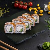 Ролл Филадельфия с копченым угрем в Самурай SUSHI PREMIUM