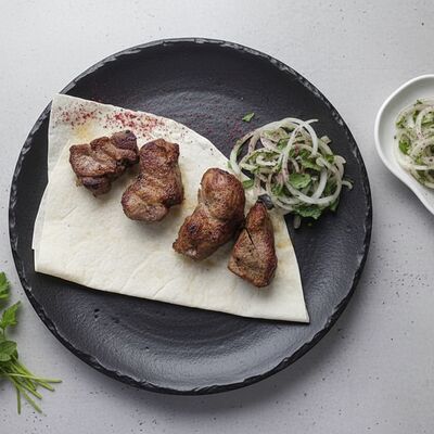 Шашлык из бараньей мякоти в Интер-Сити по цене 825 ₽