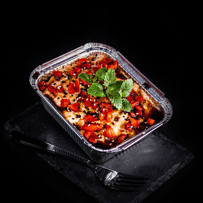 Бенто лосось на рисе в SushiShop51 по цене 609 ₽