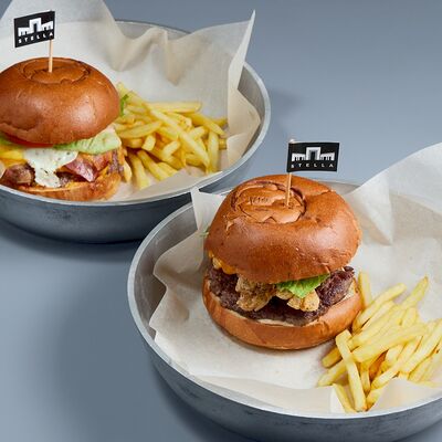 Комбо Бургеры в Stella Lounge по цене 88 р.