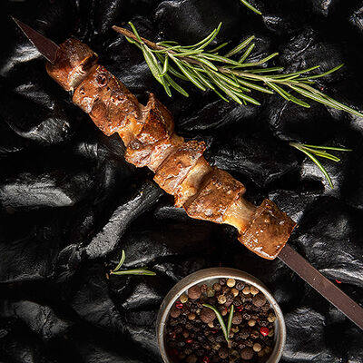 Шашлык из бараньей печени с курдюком в Тапчан по цене 480 ₽