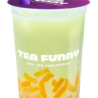 Киви Дыня Милкшейк M в Tea funny Bubble tea по цене 420 ₽