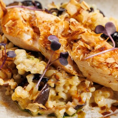 Ризотто из булгура с японским угремв Гастрономический ресторан Москва по цене 1050 ₽