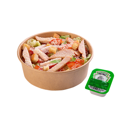 Салат Цезарь с курицей в Доминос пицца по цене 14 р.