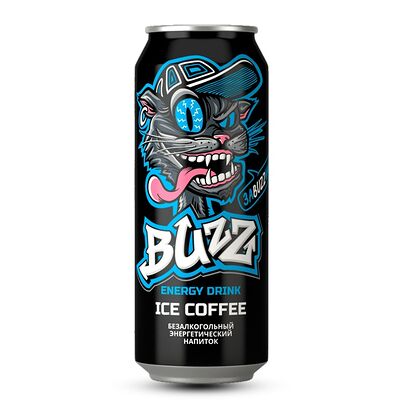 Энергетик Buzz Ice Coffee в Светлое и темное по цене 130 ₽