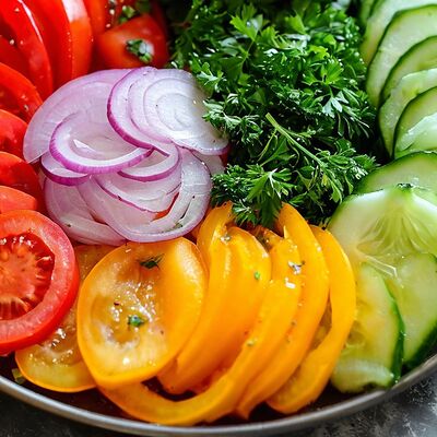 Свежие овощи в Мимино restaurant по цене 640 ₽