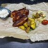 Домашние рёбрышки с печёным картофелем в Усадьба по цене 51