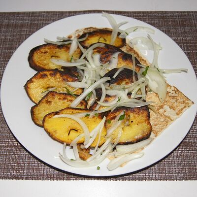 Шашлык Плеч из плоского картофеля и курдюка в Шашлыки & Пироги по цене 250 ₽