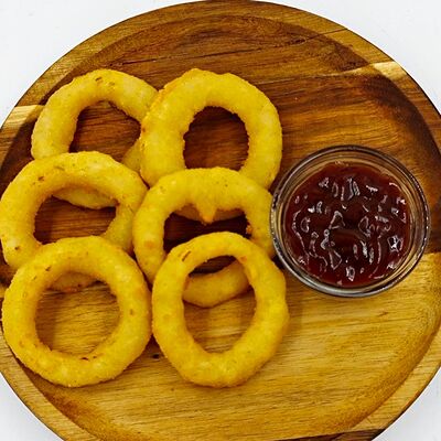 Луковые кольца в панировкев АБАРмот по цене 320 ₽