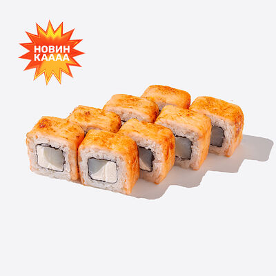 Опаленный лосось и гребешок в Много лосося по цене 830 ₽