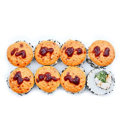 Запеченный ролл Ямайка в Баба роллс по цене 215 ₽