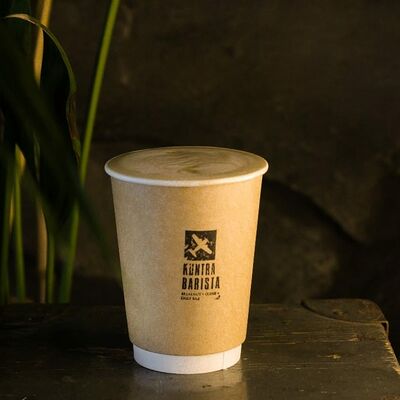 Капучино L в Kontrabarista по цене 360 ₽