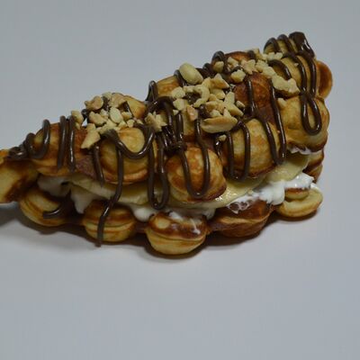 Вафля Нутелла-банан в Пышки и вафли по цене 520 ₽