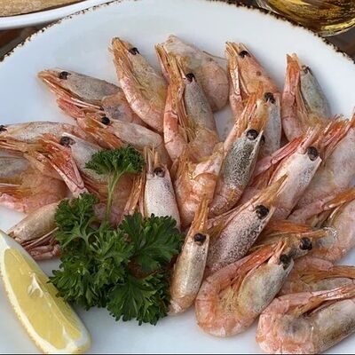 Креветки к пиву отварные в Маск по цене 1140 ₽